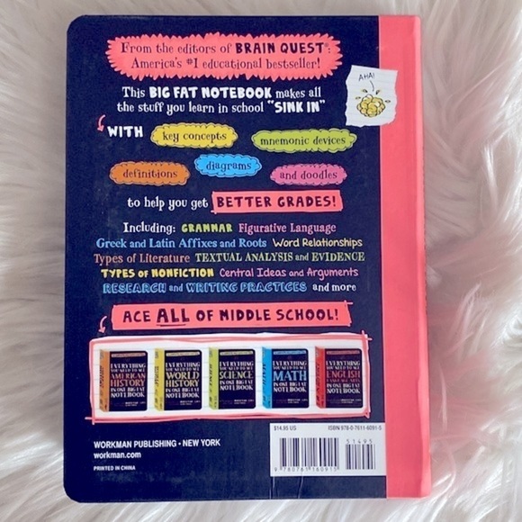 Everything you need to ace English language arts in one big fat notebook book - Picture 2 of 7